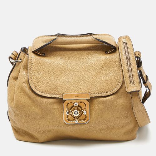 Chloe Beige Leather Elsie Top Handle Bag - Chloe - Modalova