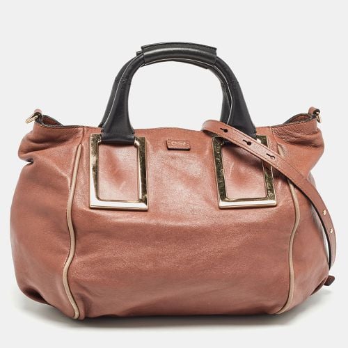 Chloe Brown Leather Medium Ethel Satchel - Chloe - Modalova