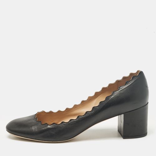 Scalloped Leather Lauren Pumps Size 39.5 - Chloe - Modalova