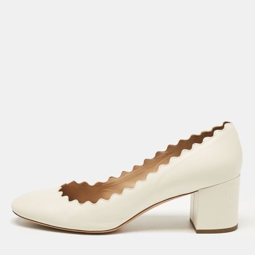 Off Leather Scalloped Lauren Pumps Size 38.5 - Chloe - Modalova