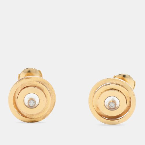 K Yellow Happy Spirit Range Diamond Earrings - Chopard - Modalova