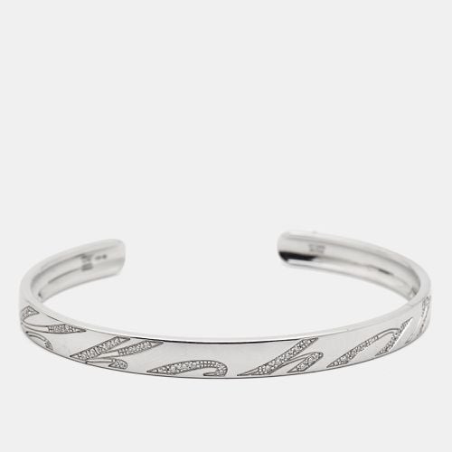 Chopard Chopardissimo Diamond 18k White Open Cuff Bracelet M - Chopard - Modalova