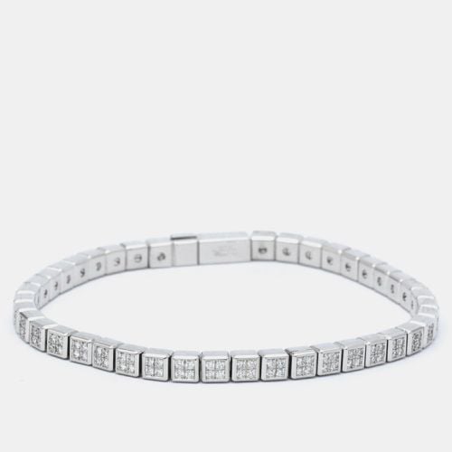 Chopard Ice Cube 18K White Gold Diamond Bracelet 16.5 - Chopard - Modalova