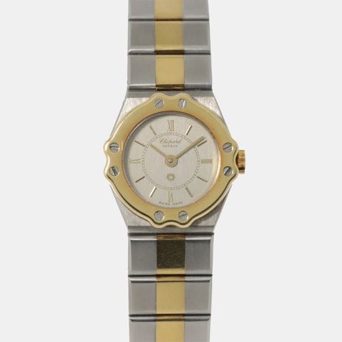 Chopard Grey 18k Yellow Gold Stainless Steel St. Moritz Quartz Women's Wristwatch 19 mm - Chopard - Modalova