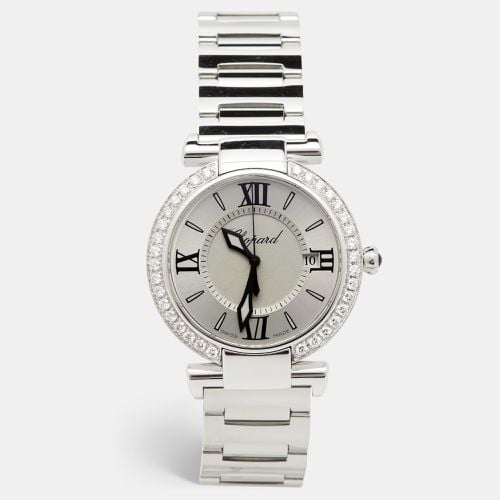 Chopard Silver Stainless Steel Diamond Imperiale 388532-3002 Women's Wristwatch 36 mm - Chopard - Modalova