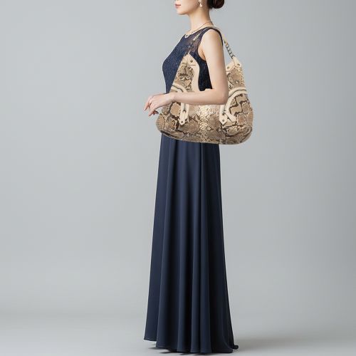 Leather and Python Hobo - Christian Louboutin - Modalova