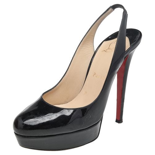 Christian Louboutin Black Patent Leather Bianca Pumps Size 38.5 - Christian Louboutin - Modalova