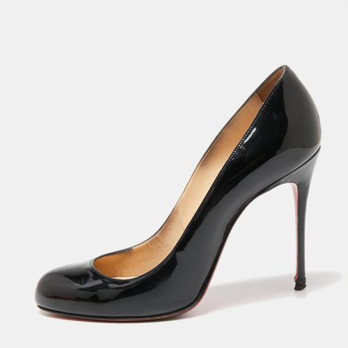 Christian Louboutin Black Patent Leather Fifi Pumps Size 38.5 - Christian Louboutin - Modalova