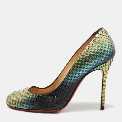 Christian Louboutin Multicolor Python Leather Fifi Pumps Size 37 - Christian Louboutin - Modalova