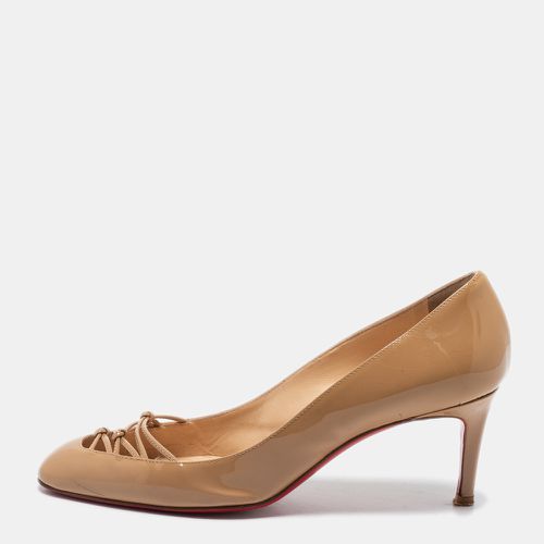 Christian Louboutin Beige Patent Leather Pumps Size 36 - Christian Louboutin - Modalova