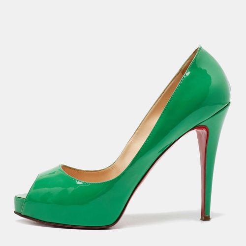 Christian Louboutin Green Patent Leather Very Prive Pumps Size 41 - Christian Louboutin - Modalova