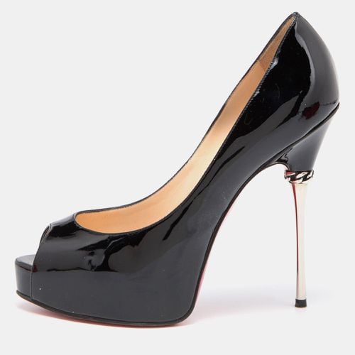 Christian Louboutin Black Patent Leather Miss Desprez Pumps Size 36 - Christian Louboutin - Modalova