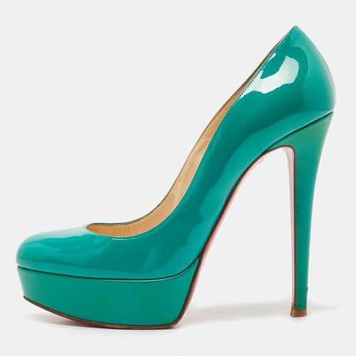 Christian Louboutin Green Patent Leather Bianca Pumps Size 37.5 - Christian Louboutin - Modalova