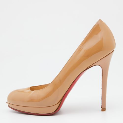 Christian Louboutin Beige Patent Leather New Simple Pumps Size 38.5 - Christian Louboutin - Modalova