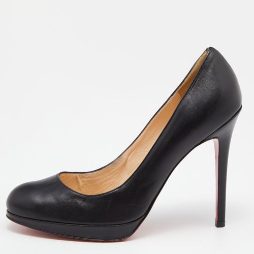 Christian Louboutin Black Leather New Simple Pumps Size 37.5 - Christian Louboutin - Modalova