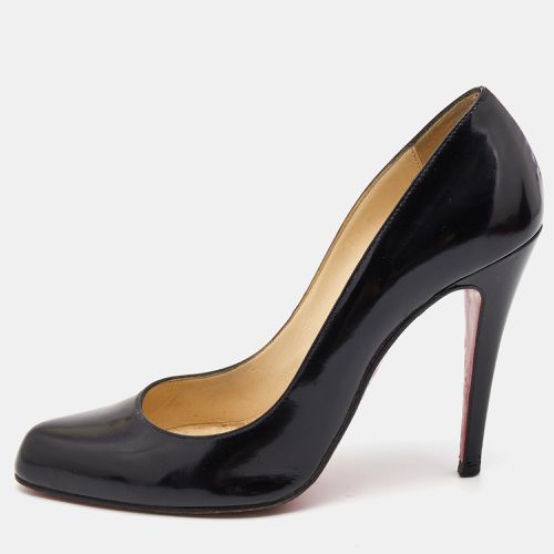 Christian Louboutin Black Leather Elisa Pumps Size 37.5 - Christian Louboutin - Modalova