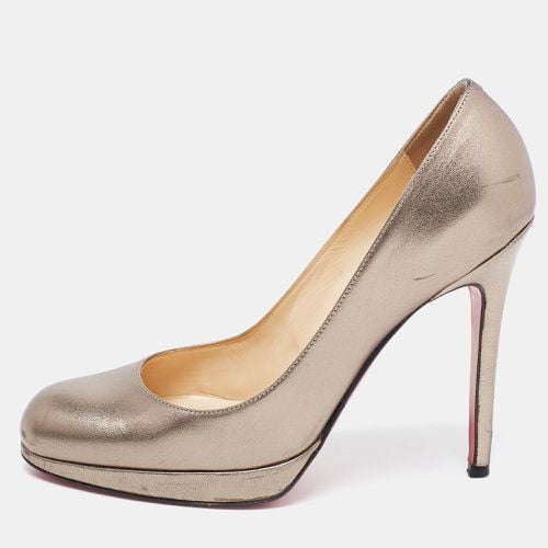 Christian Louboutin Metallic Leather New Simple Pumps Size 37.5 - Christian Louboutin - Modalova