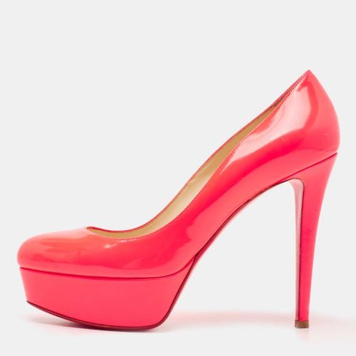 Christian Louboutin Neon Pink Leather Bianca Pumps Size 39.5 - Christian Louboutin - Modalova