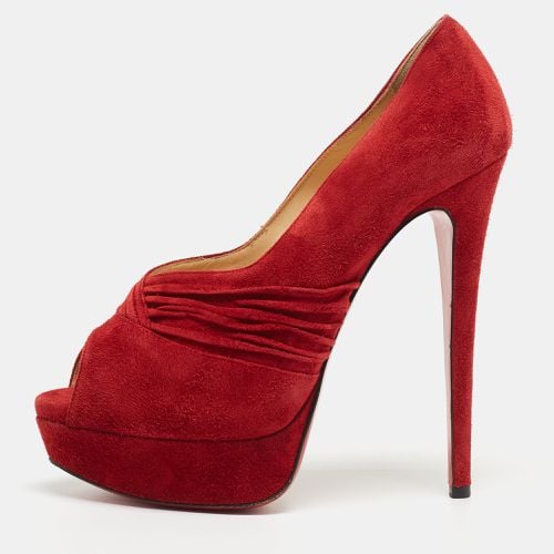 Suede Drapadita Pumps Size 38 - Christian Louboutin - Modalova