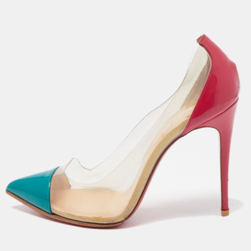 Christian Louboutin Multicolor Patent and PVC Debout Pumps Size 38 - Christian Louboutin - Modalova