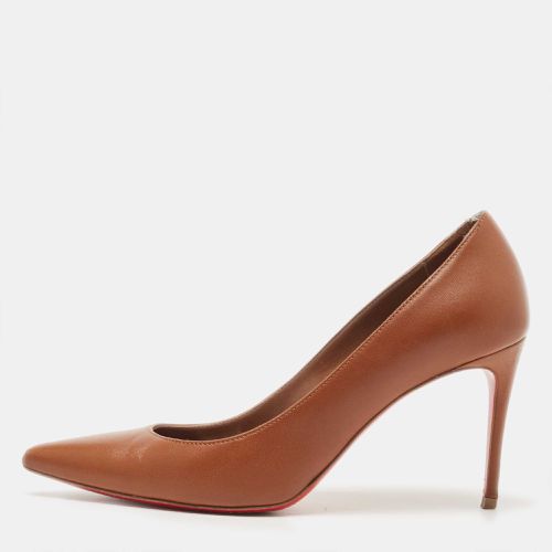 Christian Louboutin Brown Leather Kate Pumps Size 36 - Christian Louboutin - Modalova