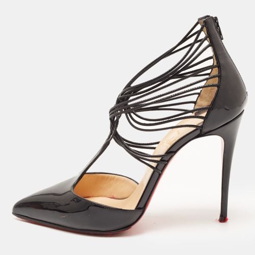 Christian Louboutin Black Patent Confusa Sandals Size 36 - Christian Louboutin - Modalova