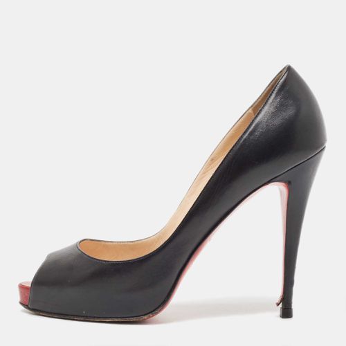 Christian Louboutin Black Leather Very Prive Pumps Size 40 - Christian Louboutin - Modalova