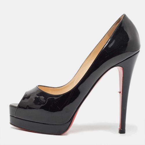 Christian Louboutin Black Patent Leather Altadama Pumps Size 38 - Christian Louboutin - Modalova