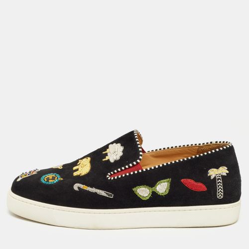 Suede Pik N Luck Sneakers Size 38 - Christian Louboutin - Modalova