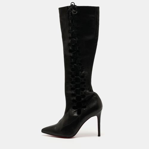 Leather Sempre Knee Length Boots Size 37 - Christian Louboutin - Modalova