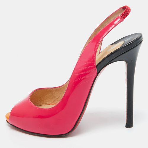 Patent Leather Flo Slingback Pumps Size 35.5 - Christian Louboutin - Modalova