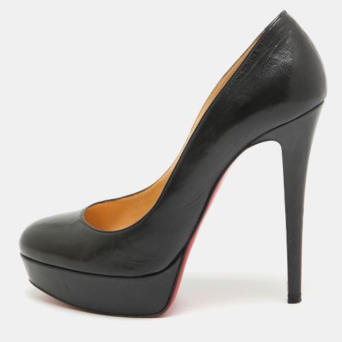 Christian Louboutin Black Leather Simple Pumps Size 39 - Christian Louboutin - Modalova