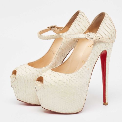 Python Lady Highness Pumps Size 36.5 - Christian Louboutin - Modalova