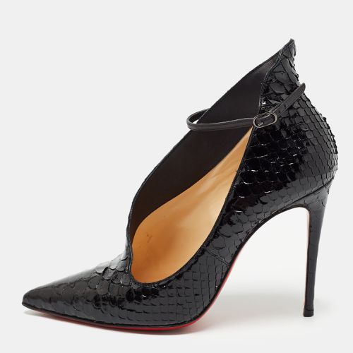 Christian Louboutin Black Python Leather Vampydoly Pumps Size 36.5 - Christian Louboutin - Modalova