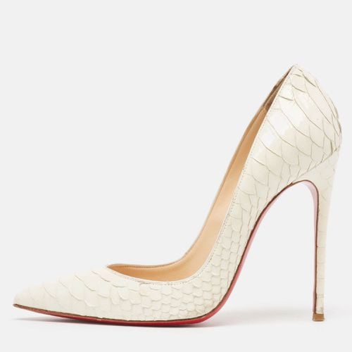 Python Leather So Kate Pumps Size 36.5 - Christian Louboutin - Modalova