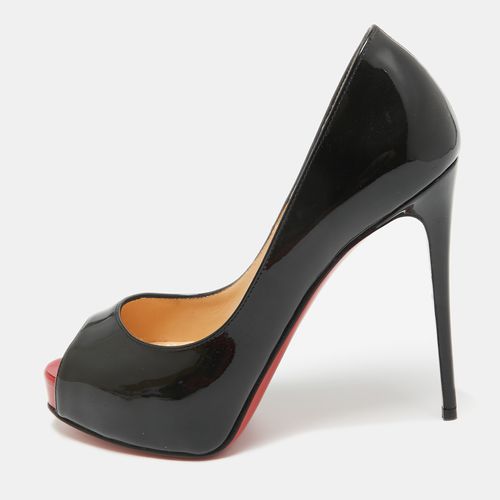 Christian Louboutin Black Patent Leather Very Prive Pumps Size 34 - Christian Louboutin - Modalova