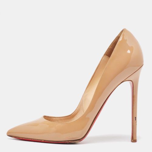 Christian Louboutin Beige Patent Leather Pigalle Pumps Size 39 - Christian Louboutin - Modalova