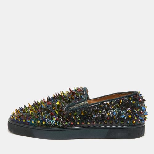 Christian Louboutin Multicolor Nylon Roller Boat Sneakers Size 42.5 - Christian Louboutin - Modalova