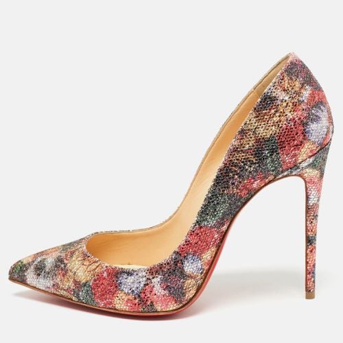 Printed Coarse Glitter Pigalle Follies Pumps Size 38 - Christian Louboutin - Modalova