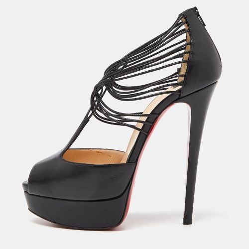 Leather Confusalta Platform Sandals Size 37.5 - Christian Louboutin - Modalova