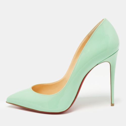 Christian Louboutin Green Patent Leather Pigalle Follies Pumps Size 39 - Christian Louboutin - Modalova