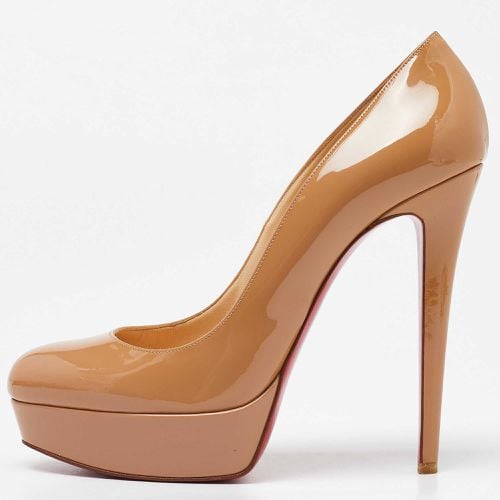 Christian Louboutin Beige Patent Leather Bianca Pumps Size 40 - Christian Louboutin - Modalova