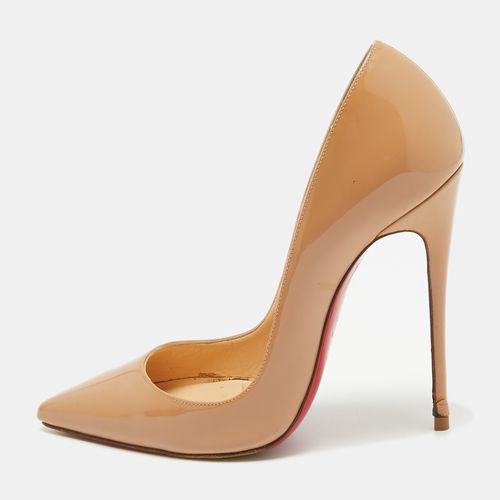 Christian Louboutin Beige Patent So Kate Pumps Size 37 - Christian Louboutin - Modalova