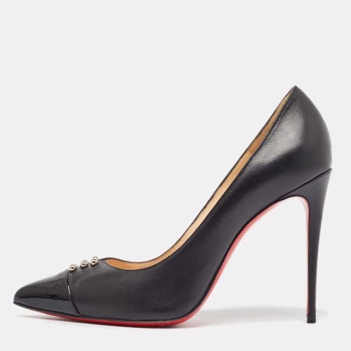 Christian Louboutin Black Leather Predupump Pumps Size 38.5 - Christian Louboutin - Modalova