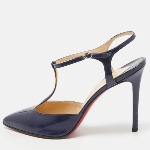 Christian Louboutin Blue Patent Leather Coxinelle Pumps Size 40.5 - Christian Louboutin - Modalova