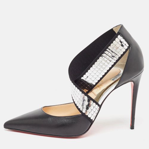 Leather Sequins Detail Jeres Pumps Size 38 - Christian Louboutin - Modalova