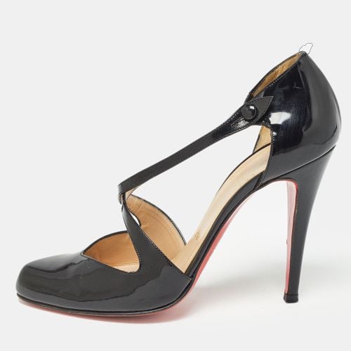 Christian Louboutin Black Patent Leather Triclo Pumps Size 38 - Christian Louboutin - Modalova