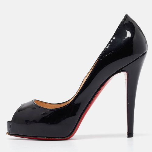 Christian Louboutin Black Patent Leather Very Prive Pumps Size 36 - Christian Louboutin - Modalova