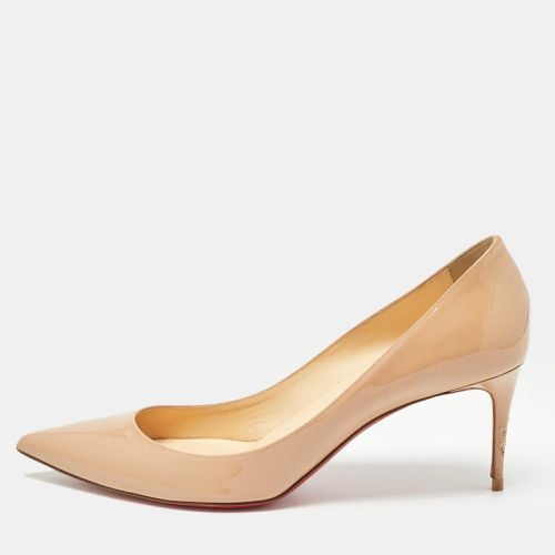 Christian Louboutin Beige Patent Leather Kate Pumps Size 40.5 - Christian Louboutin - Modalova