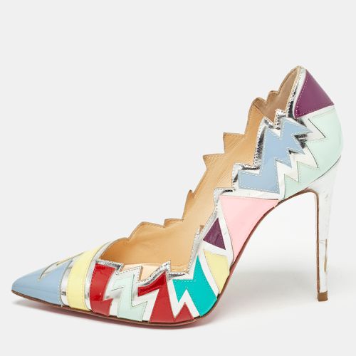 Christian Louboutin Multicolor Patent and Leather Explotek Pumps Size 34.5 - Christian Louboutin - Modalova